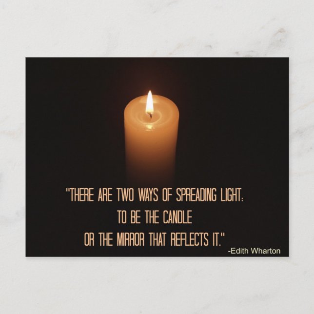 Spreading Light Postcard (Front)