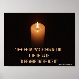 Spreading Light Poster