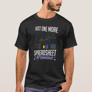 Spreadsheet Calculator Software Budget Templates T-Shirt