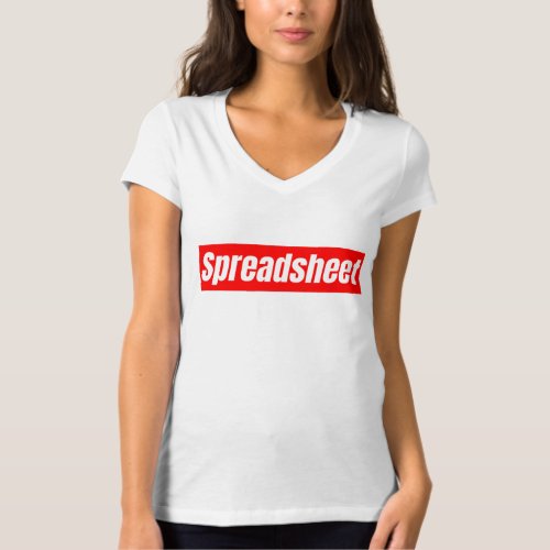 Spreadsheet _ Funny Accountant     T_Shirt