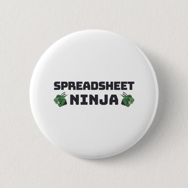 Spreadsheet ninja button (Front)