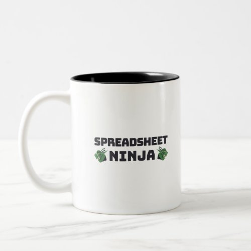 Spreadsheet ninja Two_Tone coffee mug