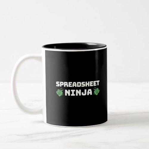 Spreadsheet ninja Two_Tone coffee mug