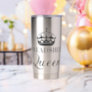 Spreadsheet Queen Funny Quotes Insulated Tumbler