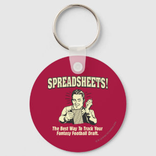 Spreadsheets: Track Your Fantasy Football Draft Keychain