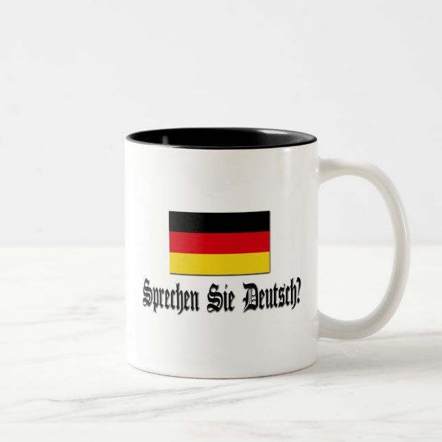 Sprechen Sie Deutsch? Two-Tone Coffee Mug (Right)