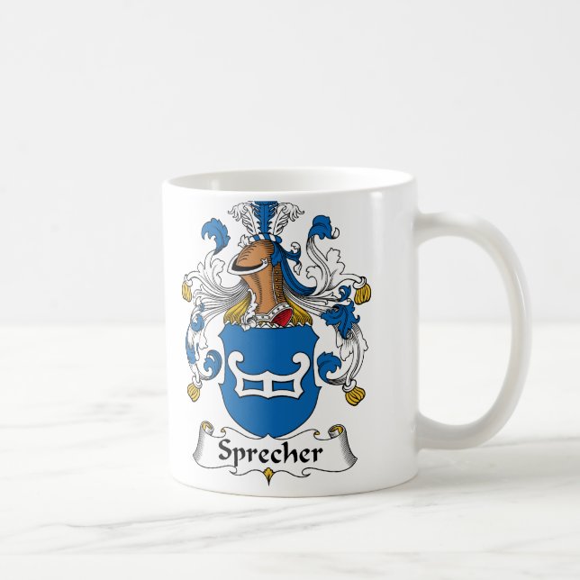 Sprecher Family Crest Coffee Mug (Right)