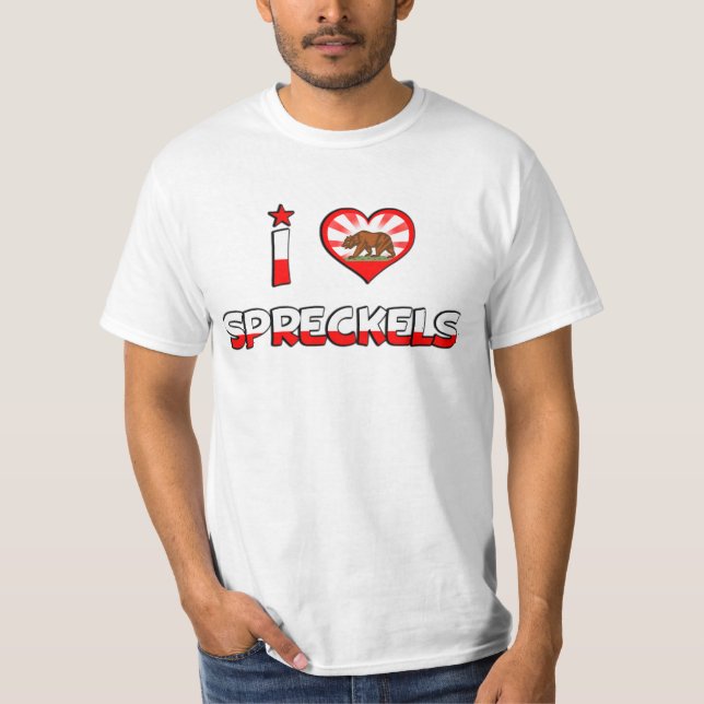 Spreckels, CA T-Shirt (Front)