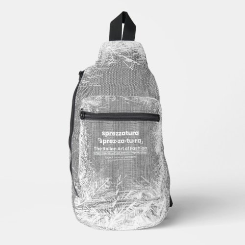 SPREZZATURA: THE ITALIAN ART OF FASHION-BlackDenim Sling Bag