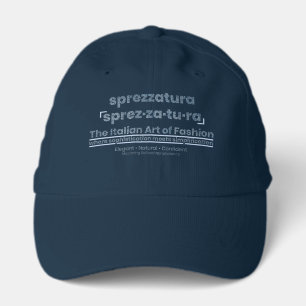 SPREZZATURA: THE ITALIAN ART OF FASHION-BlueDenim Performance Cap