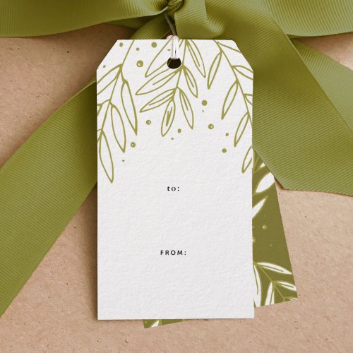 Sprigs Botanical Gift Tags