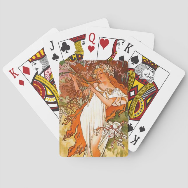 Spring 1896 poker cards (Back)