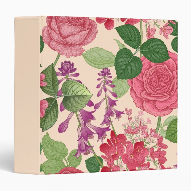 spring 3 ring binder (Front/Spine)