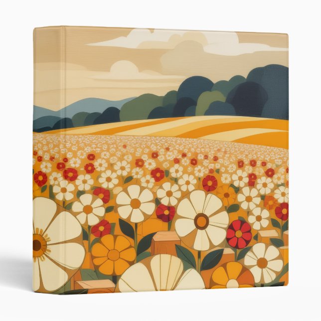 Spring 3 Ring Binder (Front/Spine)
