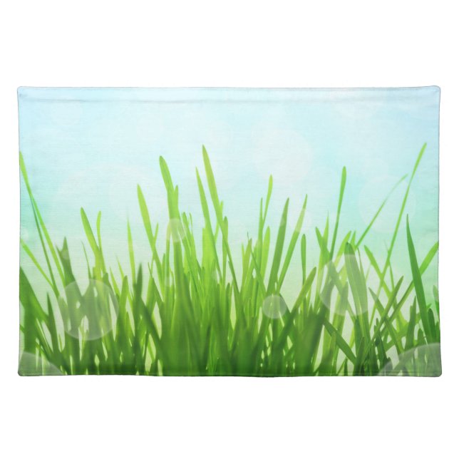 Spring Abstract Nature Background Placemat (Front)