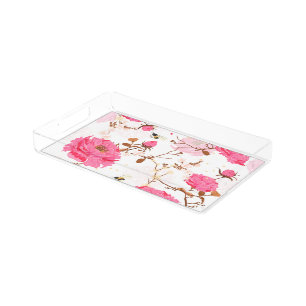 spring acrylic tray
