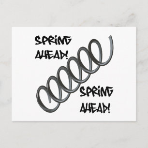 Spring Ahead Postcard