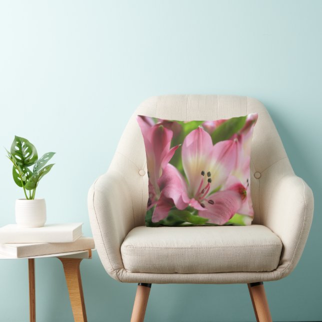 Spring Alstro Throw Pillow (Chair)