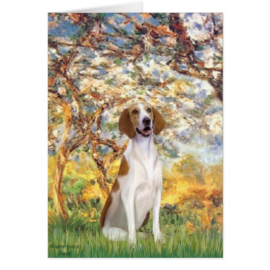 Spring- American Foxhound Cards (Front)