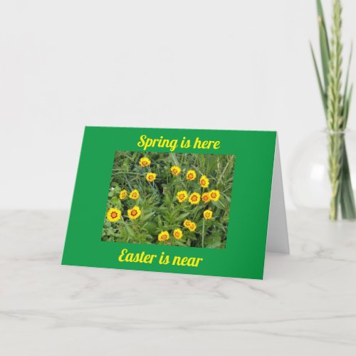 SPRING AND EASTER SPECIAL DAY FOR SPECIAL PEOPLE H HOLIDAY CARD