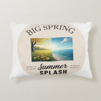 Spring and Summer Accent Pillow