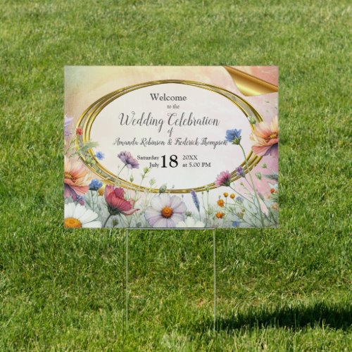 Spring and Summer Blooming Florals Sign