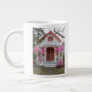 Spring and Victorian Cottage - Martha's Vineyard Giant Coffee Mug