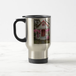 Spring and Victorian Cottage - Martha's Vineyard Travel Mug