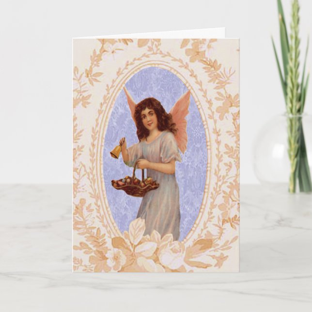 Spring Angel Easter Card (Front)