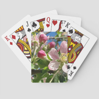 Spring Apple Blossoms Poker Cards
