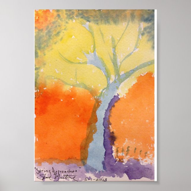 Spring Approaches Poster (Front)