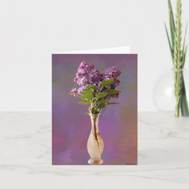 Spring aroma card (Front)