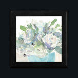 Spring Arrangement - Watercolor Bouquet Gift Box<br><div class="desc">Spring Arrangement II by Samuel Dixon. Features a bouquet of watercolor flowers in a very muted color palette.</div>