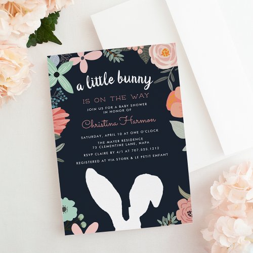 Spring Arrival Baby Shower Invitation