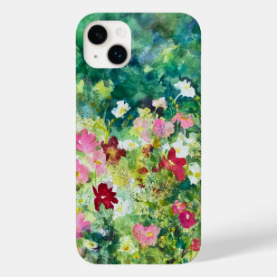 Spring Artistry Watercolor Floral Pattern Case-Mate iPhone 14 Plus Case