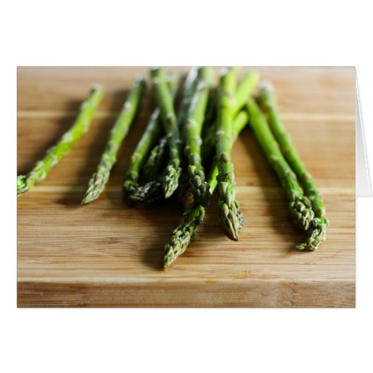 Spring Asparagus Cards (Front Horizontal)