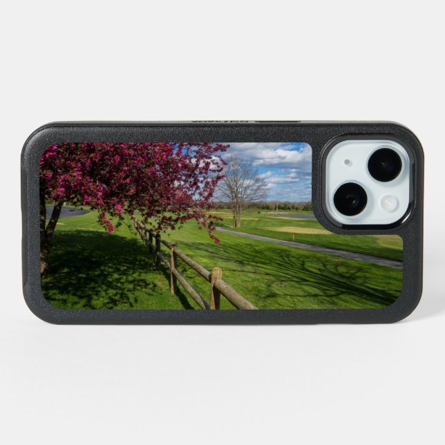 Spring At Rivercut iPhone OtterBox Case  (Back Horizontal)