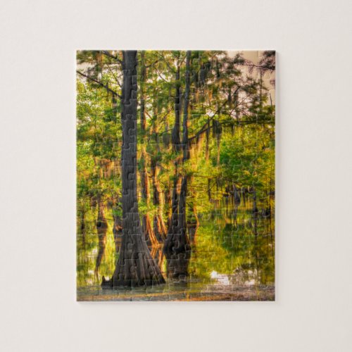 Spring At The Bayou Jigsaw Puzzle