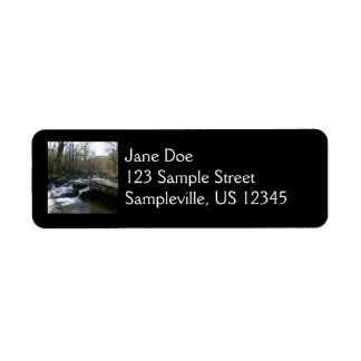 Spring at the Little Pigeon River Label