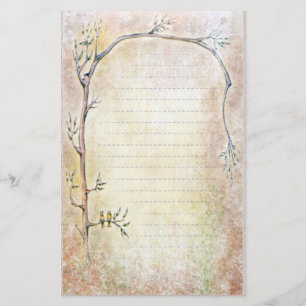 Spring Awakening - Beige Stationery
