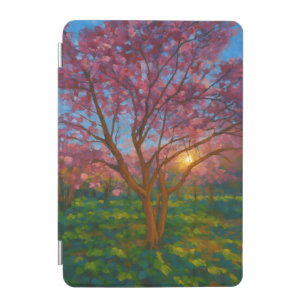 Spring Awakening – Blooming Tree Landscape iPad Mini Cover