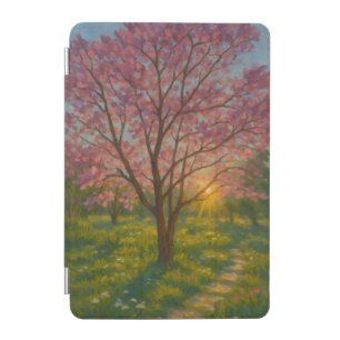 Spring Awakening – Blooming Tree Landscape iPad Mini Cover
