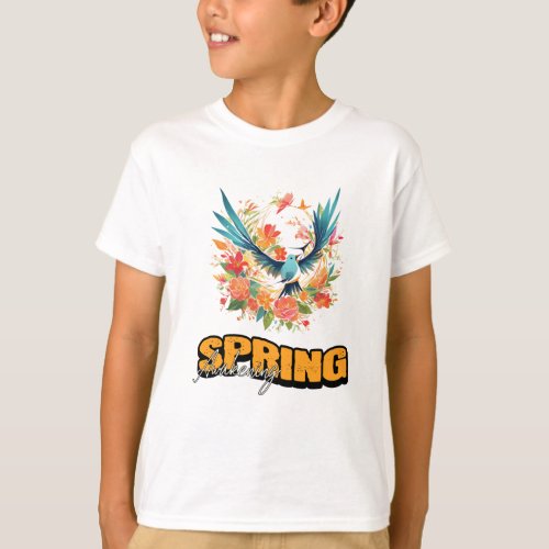 Spring Awakening Swallow T_Shirt