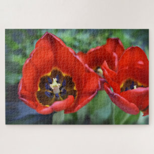 Spring awakening , Tulips Jigsaw Puzzle