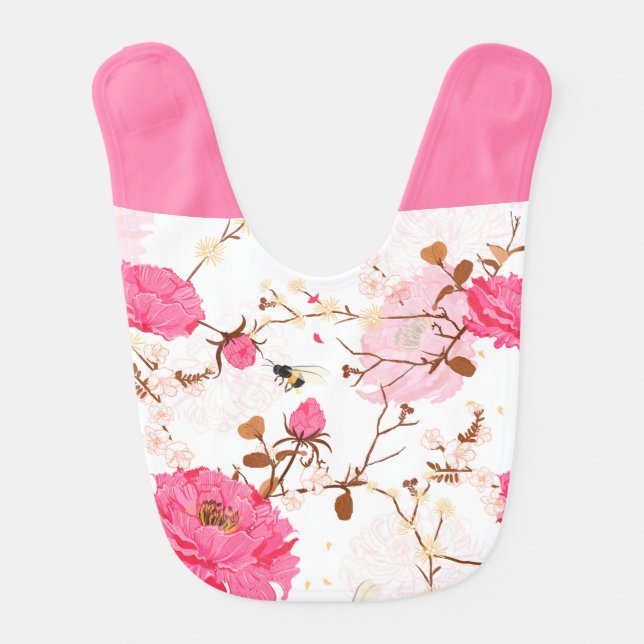 spring baby bib (Front)