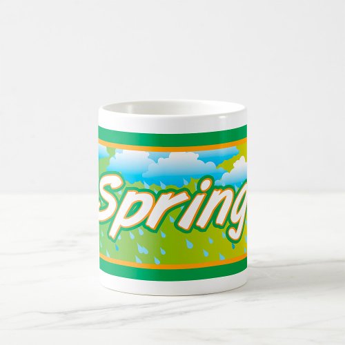 Spring Banner Sign Coffee Mug