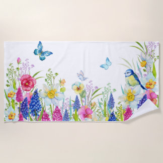 Spring Beach Towel