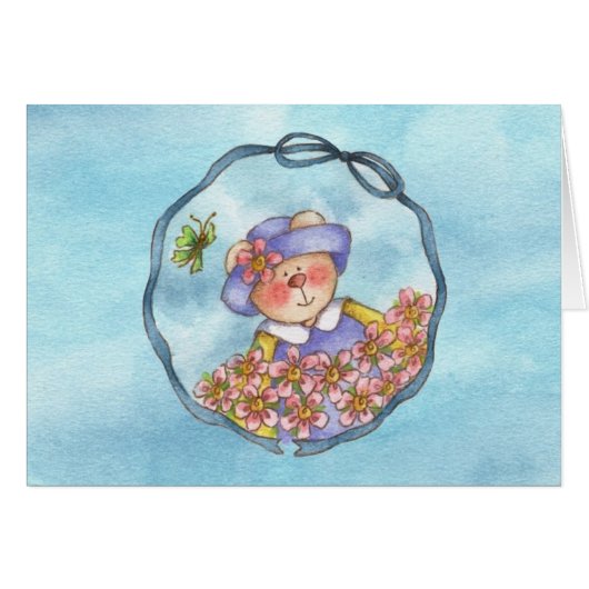 Spring Bear - Card (Front Horizontal)