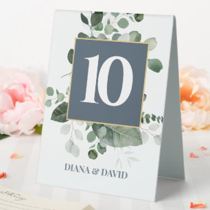 SPRING BEAUTY BOTANICAL GREENERY TABLE TENT