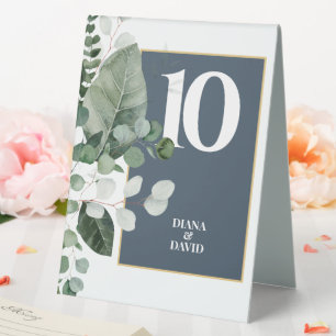 SPRING BEAUTY BOTANICAL GREENERY TABLE TENT